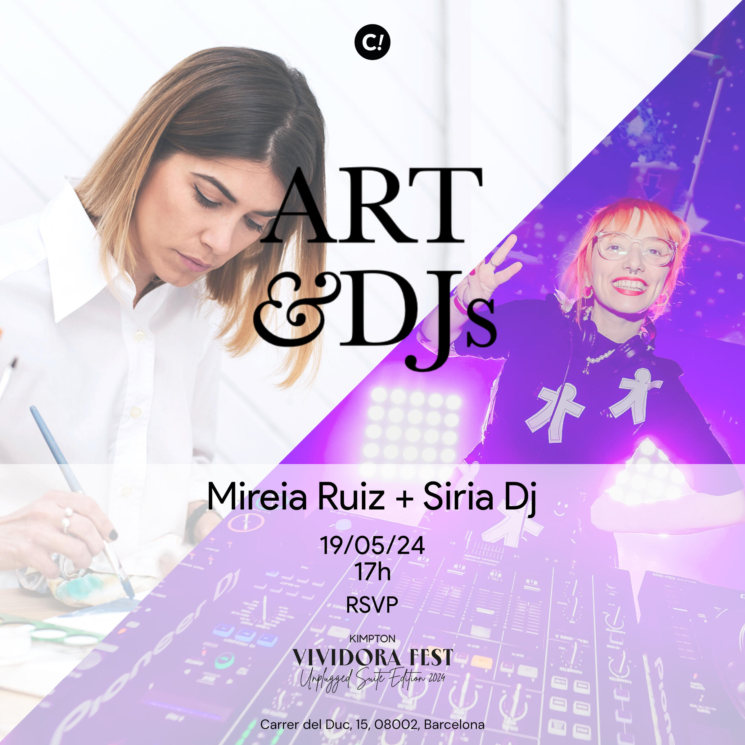 Mireia Ruiz + Siria Dj
